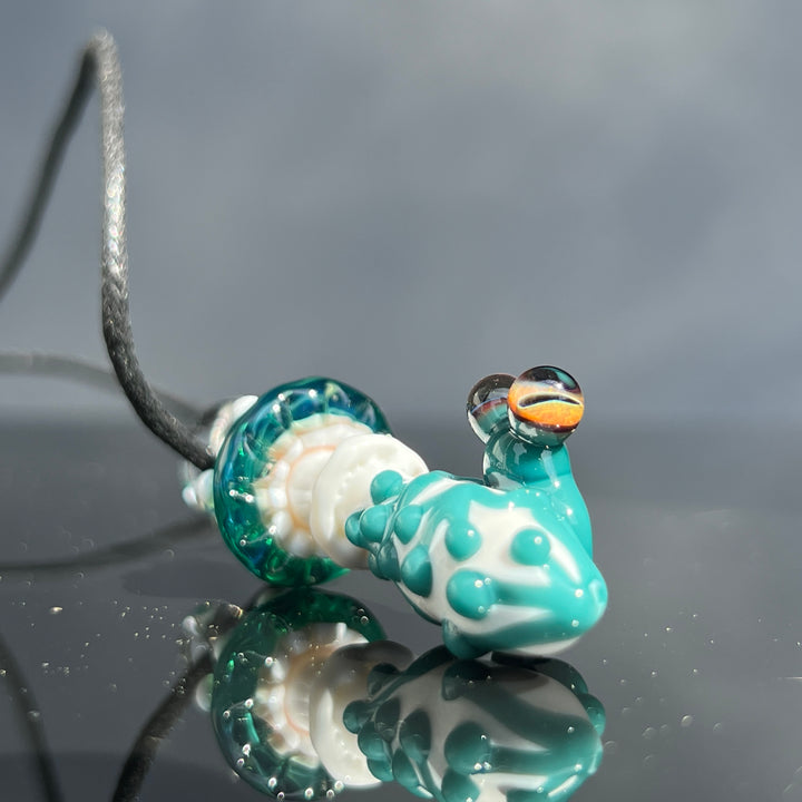 Mushroom Frog Pendant Jewelry Beezy Glass