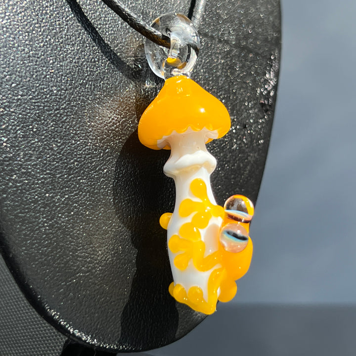 Mushroom Frog Pendant Jewelry Beezy Glass