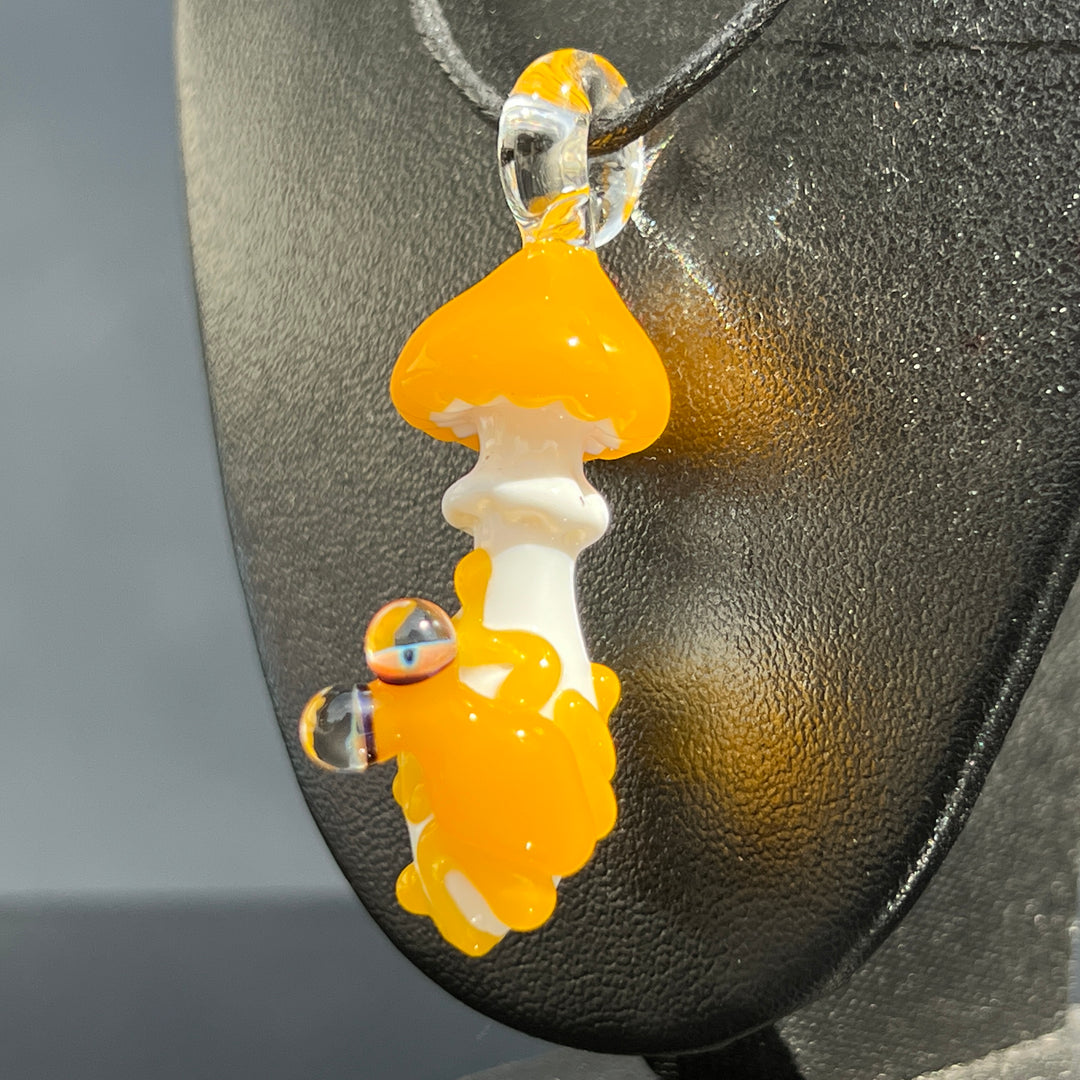 Mushroom Frog Pendant Jewelry Beezy Glass