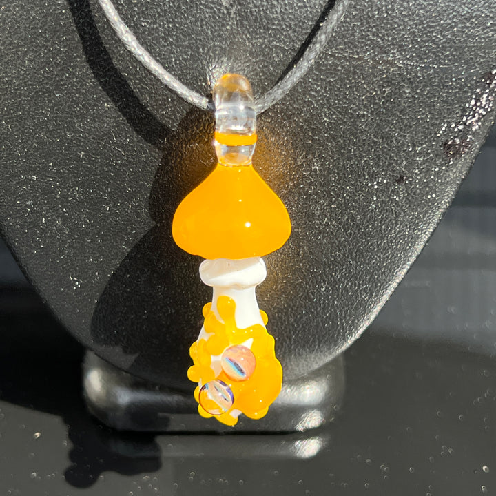 Mushroom Frog Pendant Jewelry Beezy Glass