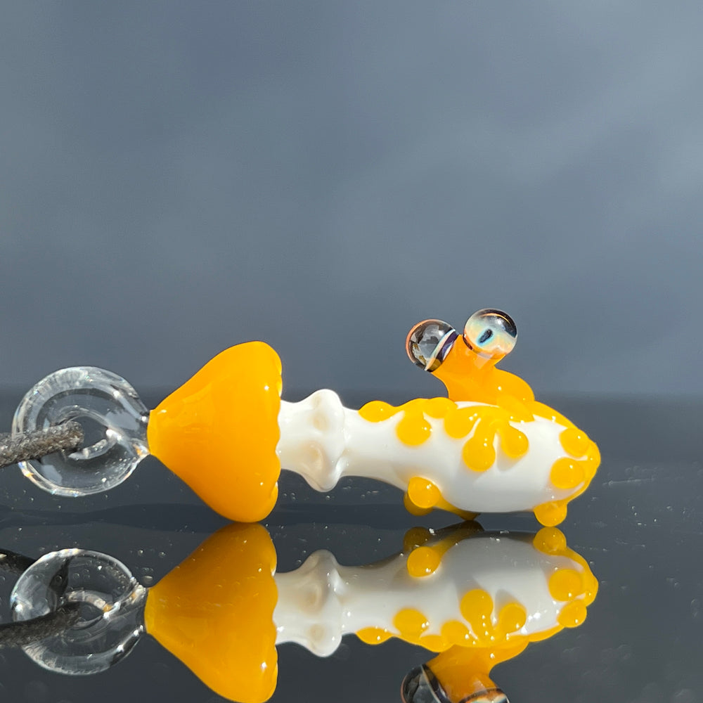 Mushroom Frog Pendant Jewelry Beezy Glass