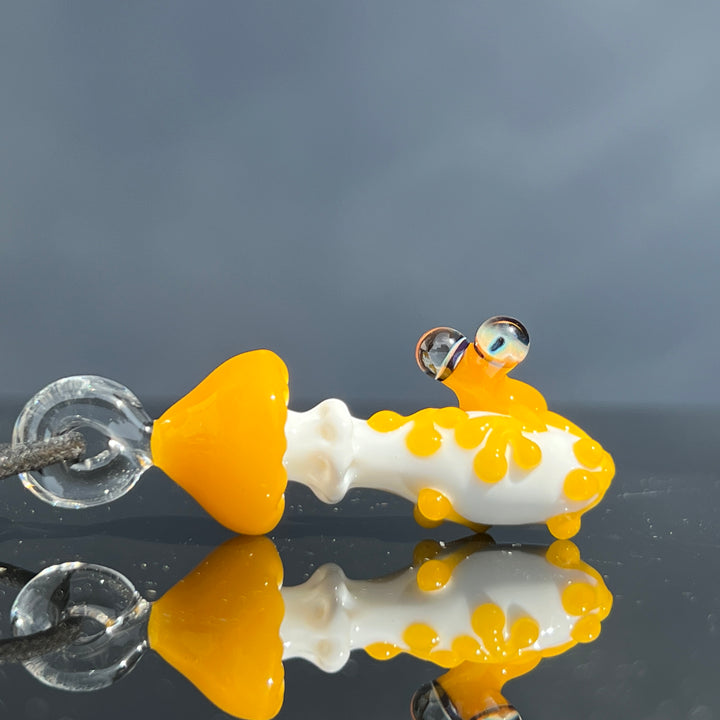 Mushroom Frog Pendant Jewelry Beezy Glass