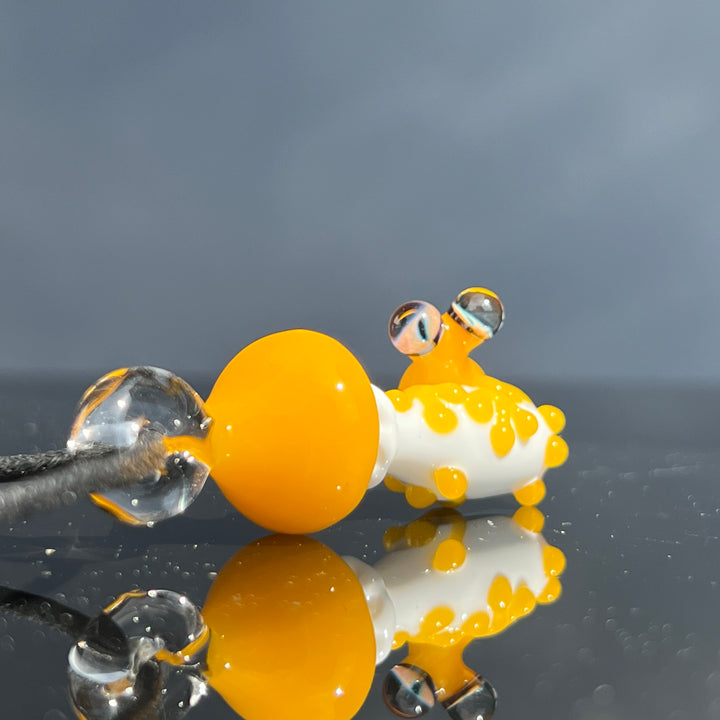 Mushroom Frog Pendant Jewelry Beezy Glass