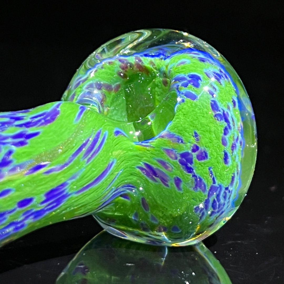 Purple Haze Sparkle Pipe Glass Pipe Tako Glass   