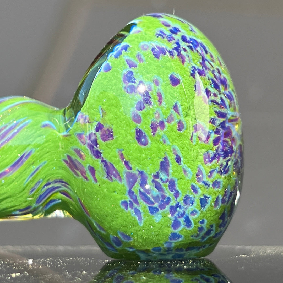 Purple Haze Sparkle Pipe Glass Pipe Tako Glass   