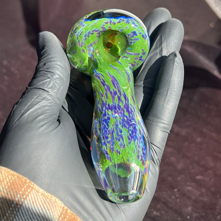 Purple Haze Sparkle Pipe Glass Pipe Tako Glass   