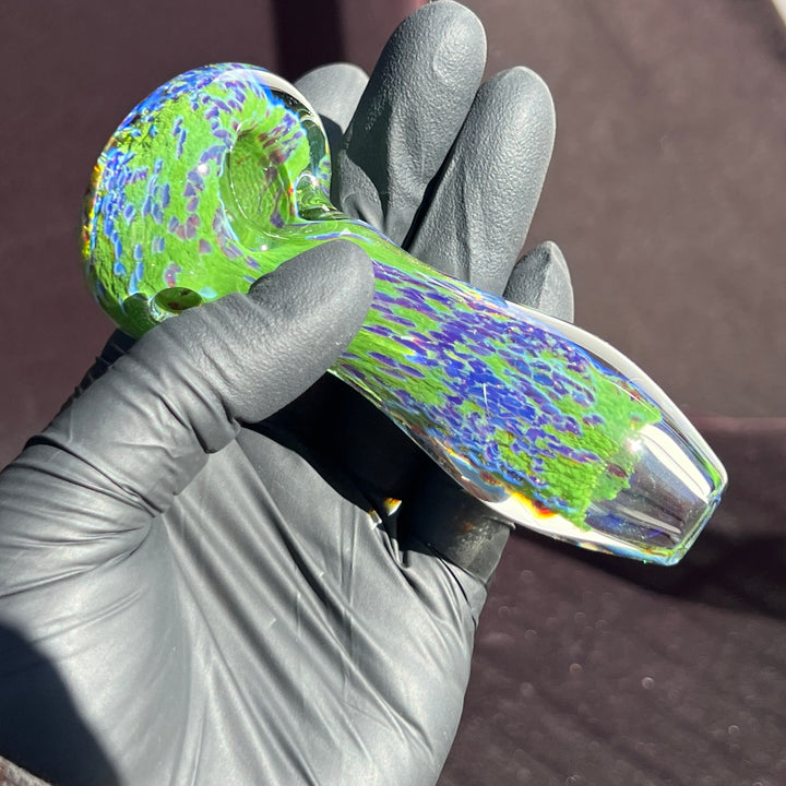 Purple Haze Sparkle Pipe Glass Pipe Tako Glass   