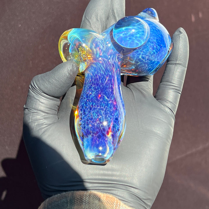 Purple Nebula Drop Hammer Glass Pipe Tako Glass   