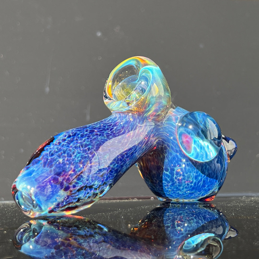 Purple Nebula Drop Hammer Glass Pipe Tako Glass   