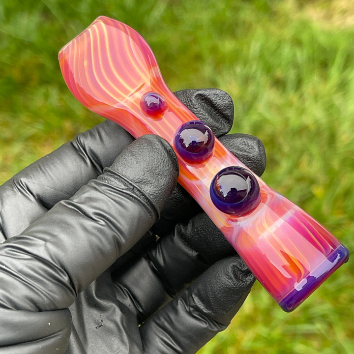 Serendipity Chillum Glass Pipe Tako Glass   