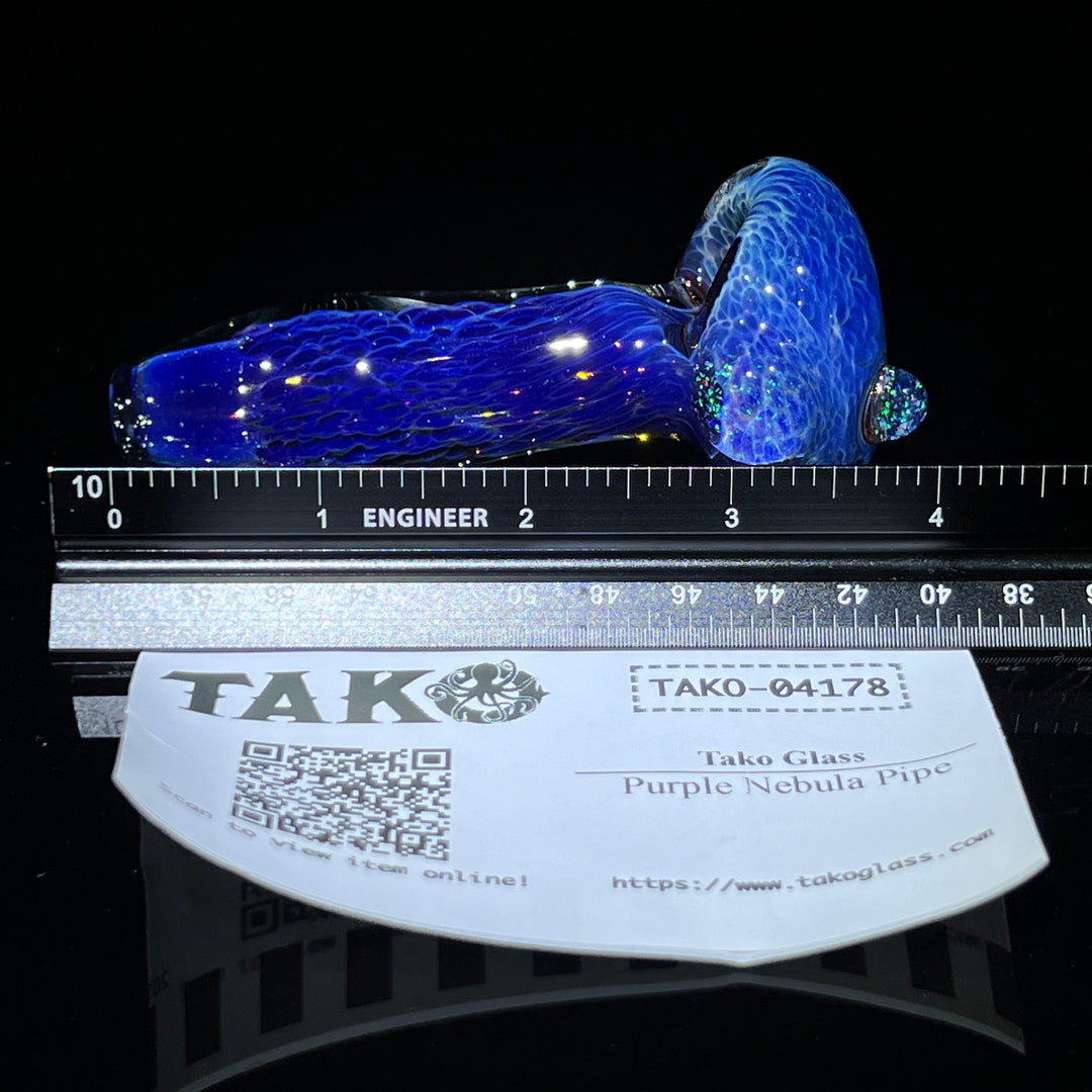 Purple Nebula Pipe Glass Pipe Tako Glass   