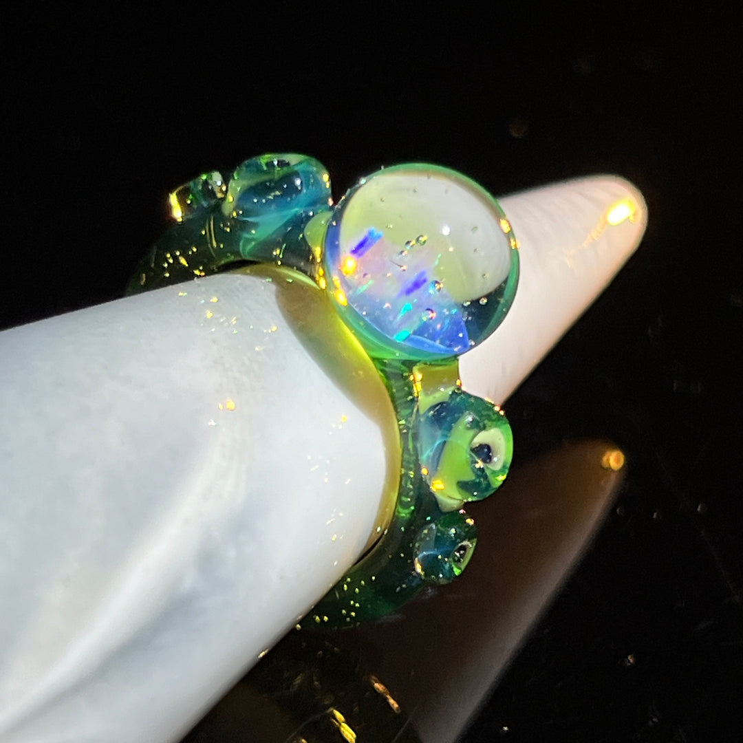 Star Opal Glass Ring Jewelry Marni420   