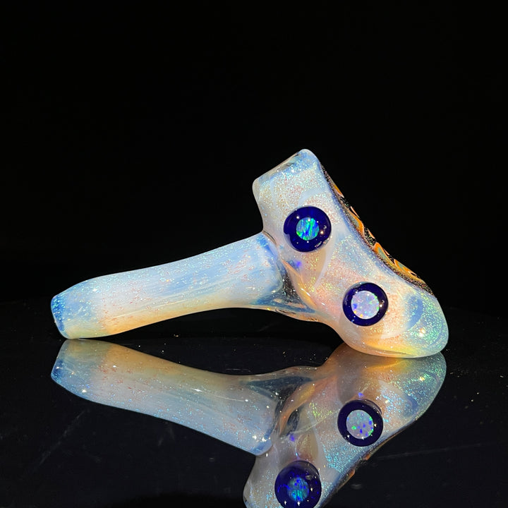 Ghost Opal Dichro Hammer Glass Pipe Tako Glass   