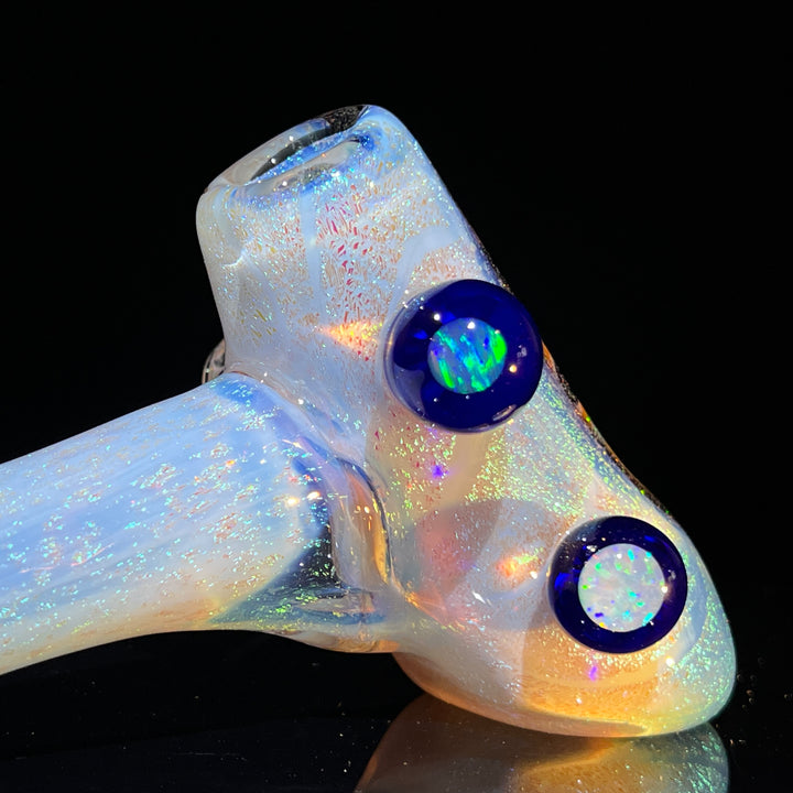 Ghost Opal Dichro Hammer Glass Pipe Tako Glass   
