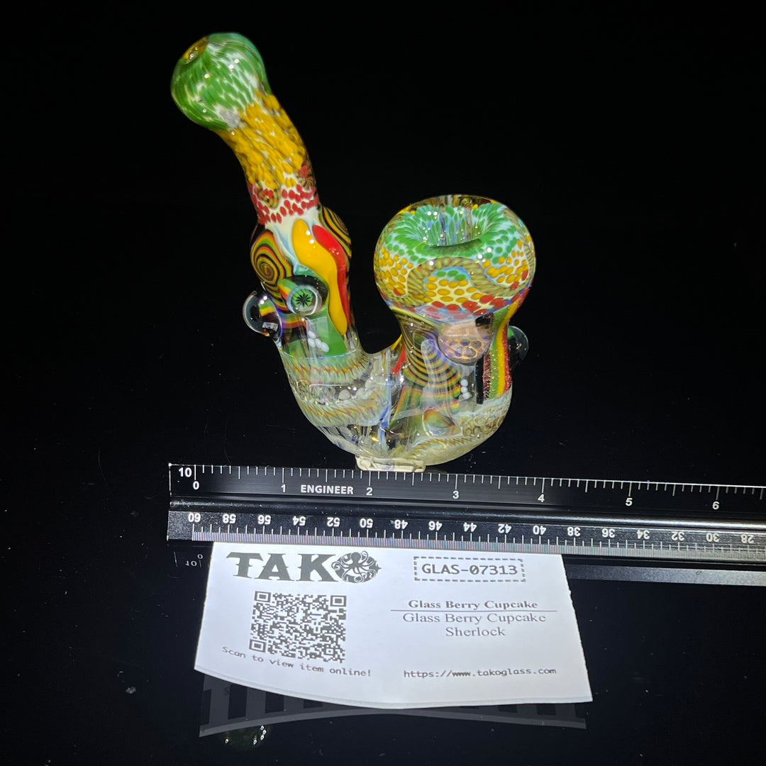 Glass Berry Cupcake Sherlock Glass Pipe Glass Berry Cupcake