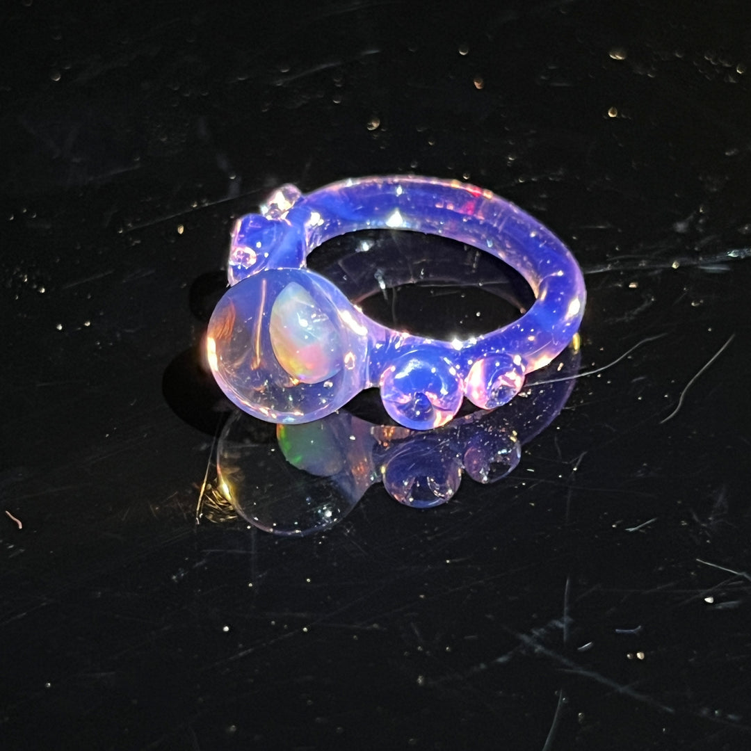 Heart Opal Glass Ring Jewelry Marni420   