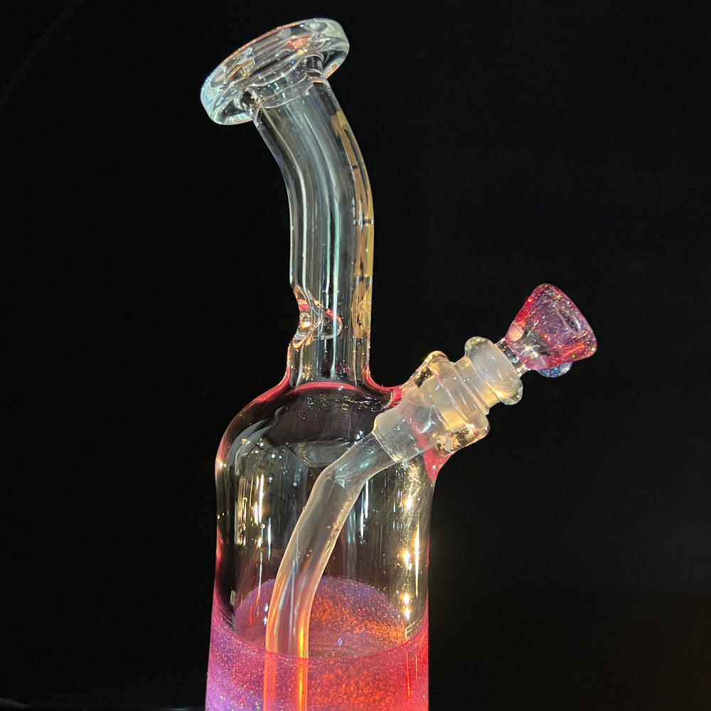 Rose Gold Opal Rig Glass Pipe Tako Glass   