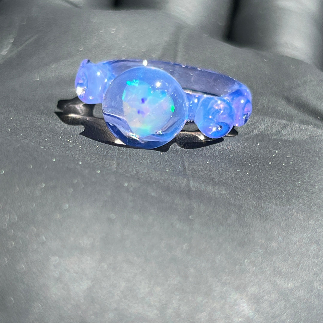 Heart Opal Glass Ring Jewelry Marni420   