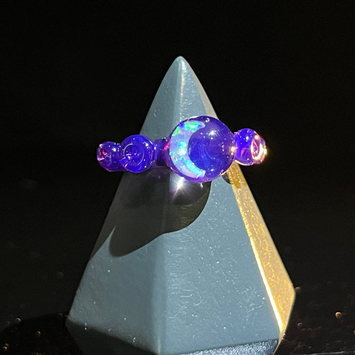 Moon Opal Glass Ring Jewelry Marni420   