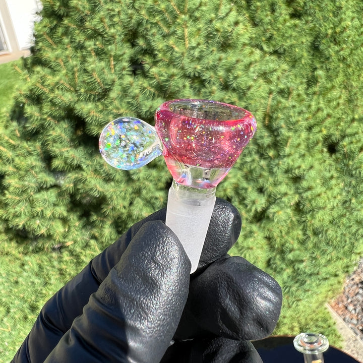 Rose Gold Opal Rig Glass Pipe Tako Glass   
