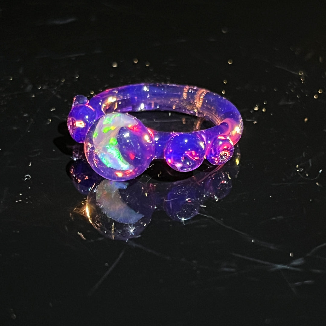 Moon Opal Glass Ring Jewelry Marni420   