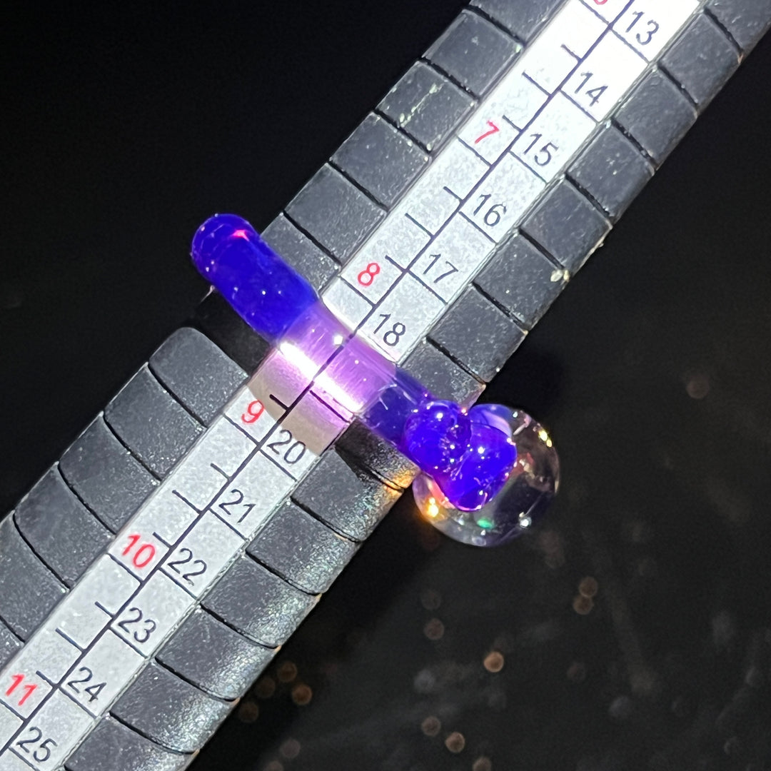Moon Opal Glass Ring Jewelry Marni420   