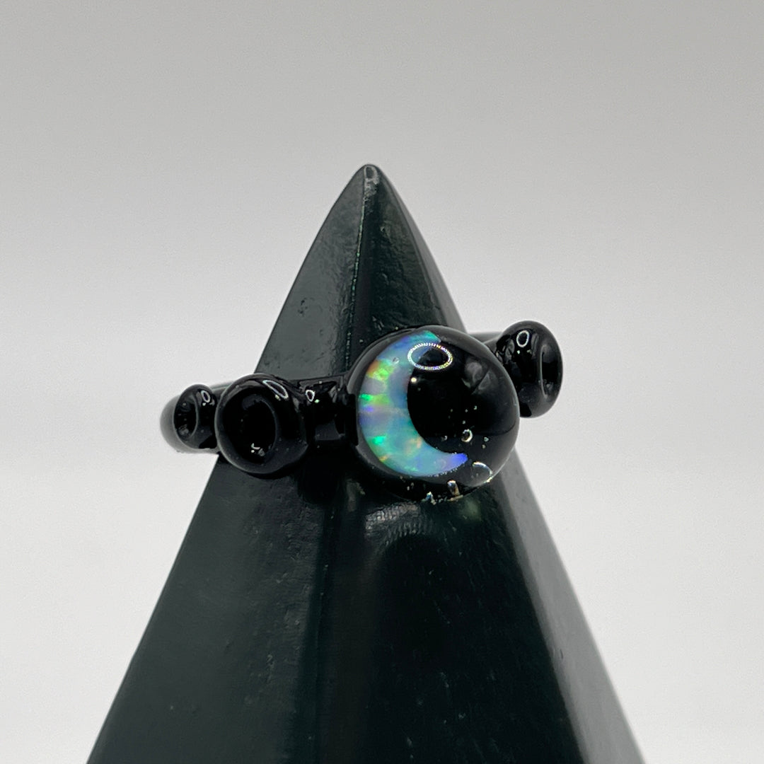 Moon Opal Glass Ring Jewelry Marni420   