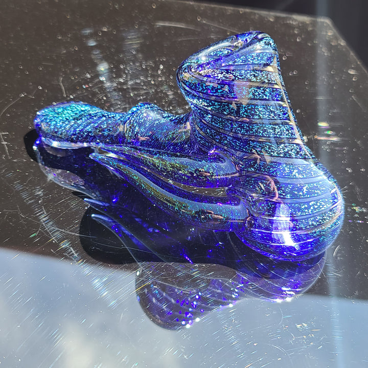 Horned Dichro Hurricane Hammer Glass Pipe Jeff Cooper   