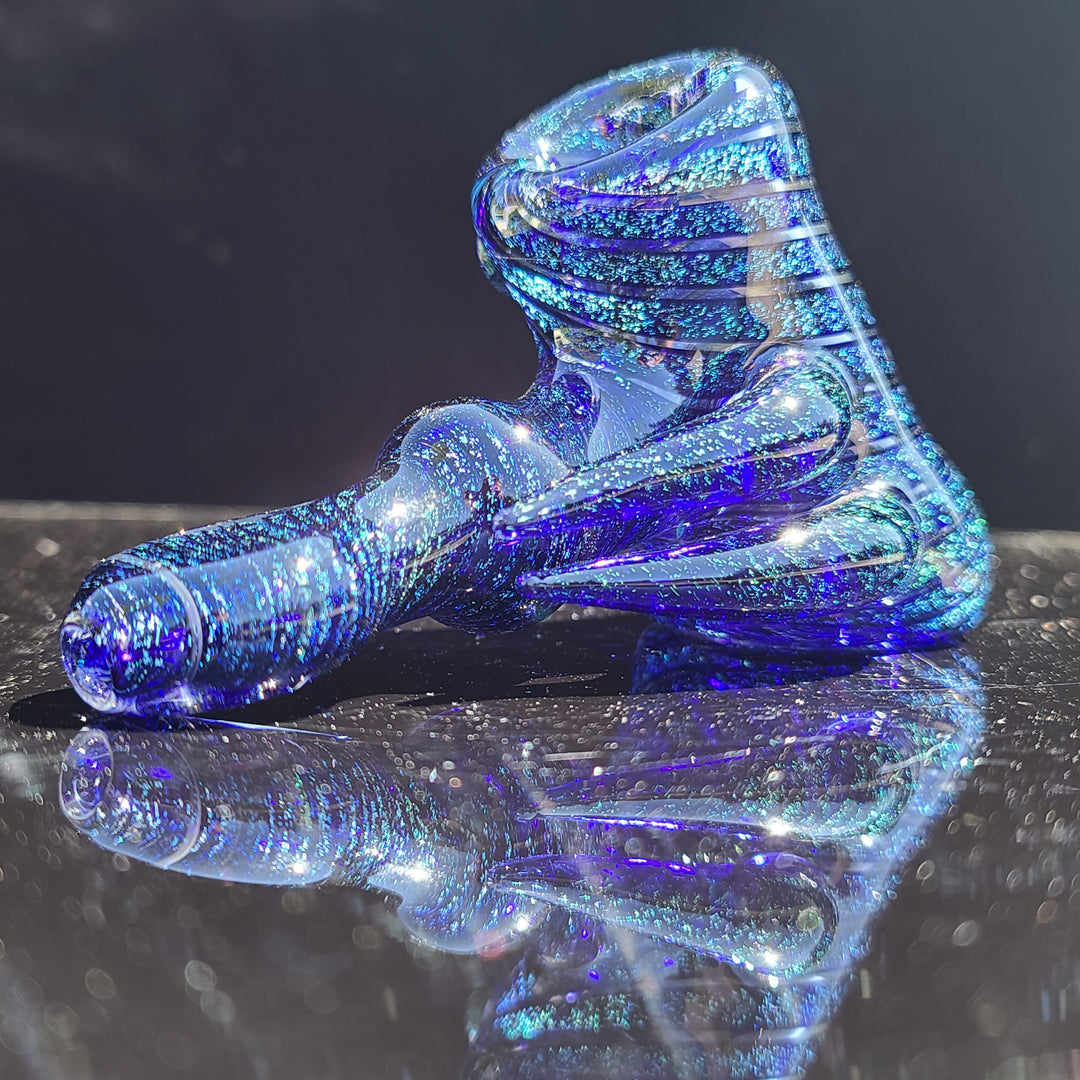 Horned Dichro Hurricane Hammer Glass Pipe Jeff Cooper   