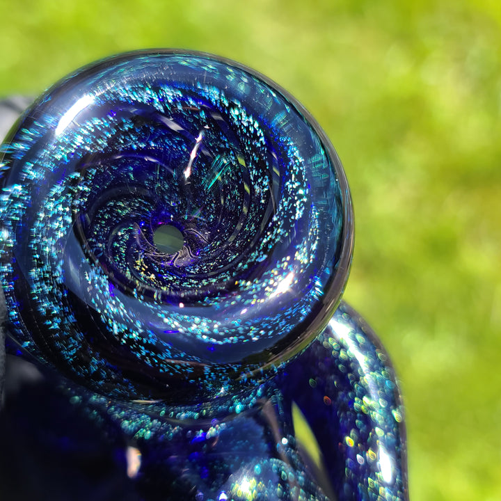 Horned Dichro Hurricane Hammer Glass Pipe Jeff Cooper   