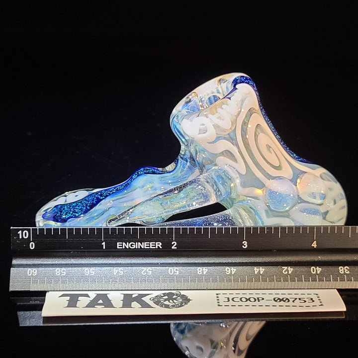 Horned Dichro Hammer Glass Pipe Jeff Cooper   