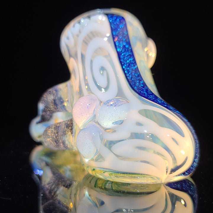 Horned Dichro Hammer Glass Pipe Jeff Cooper   