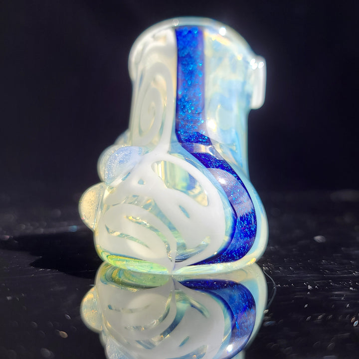 Horned Dichro Hammer Glass Pipe Jeff Cooper   