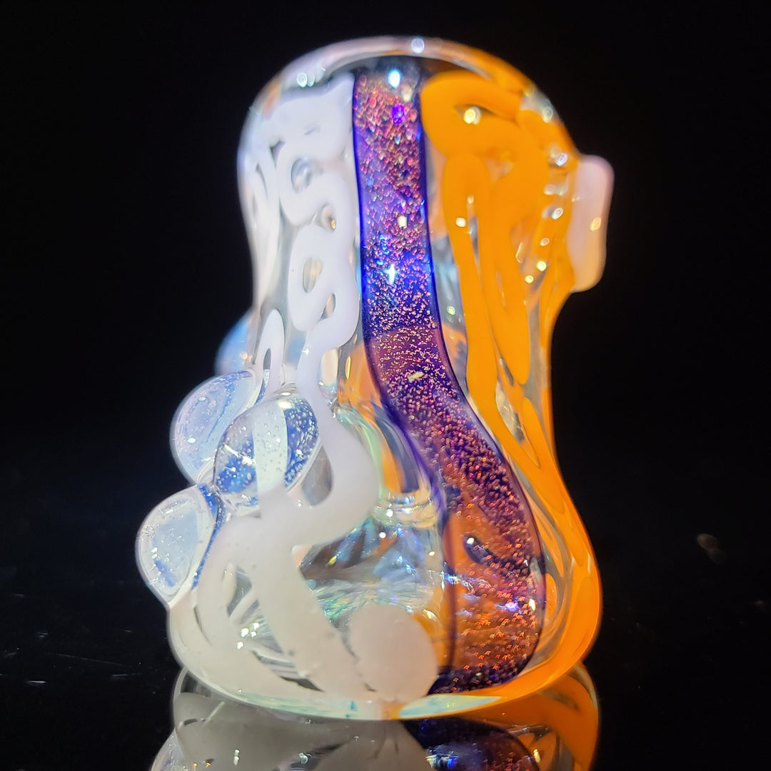 Horned Dichro Hammer Glass Pipe Jeff Cooper   