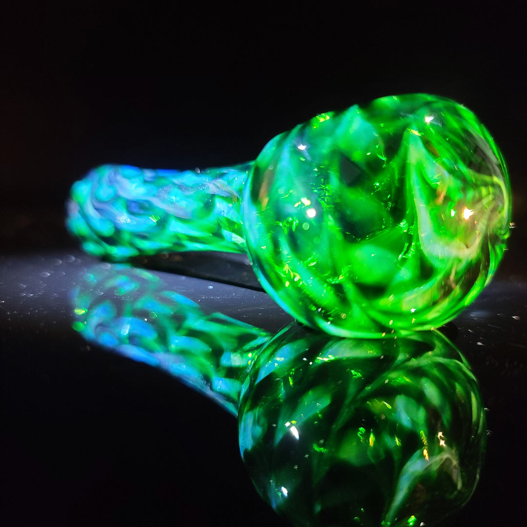 Experimental Green Pocket Pipe Glass Pipe Jedi Glassworks   
