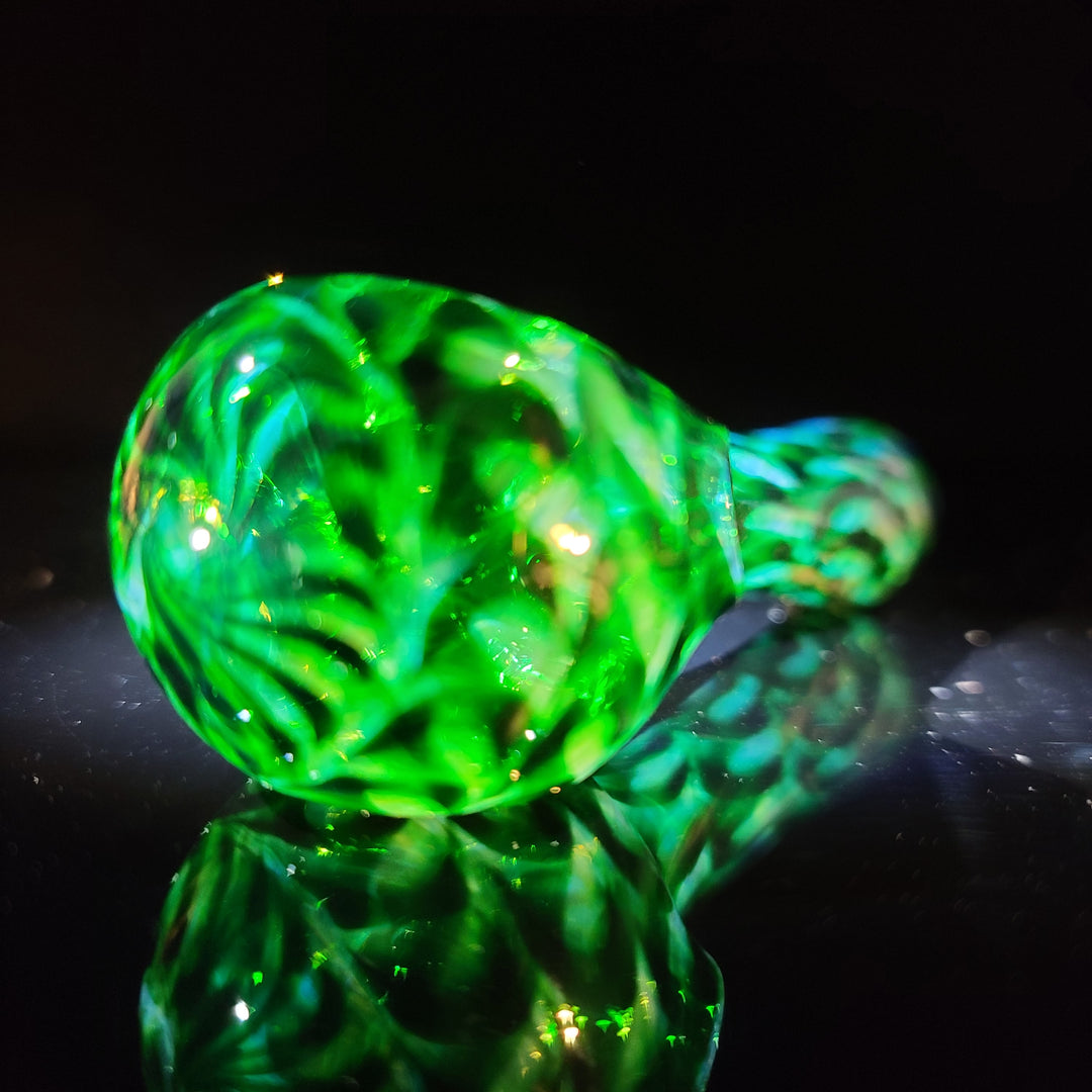 Experimental Green Pocket Pipe Glass Pipe Jedi Glassworks   