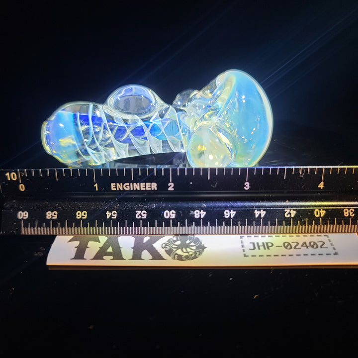 Super Marble'y Fumed Spoon Glass Pipe JHP Glass   