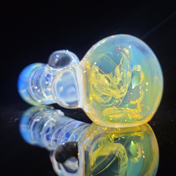 Super Marble'y Fumed Spoon Glass Pipe JHP Glass   