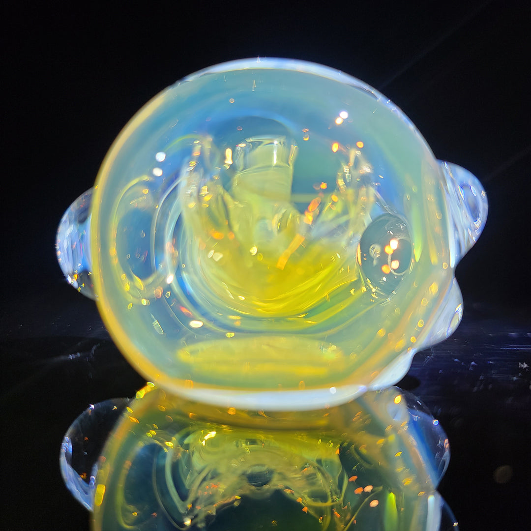 Super Marble'y Fumed Spoon Glass Pipe JHP Glass   