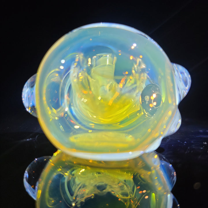 Super Marble'y Fumed Spoon Glass Pipe JHP Glass   