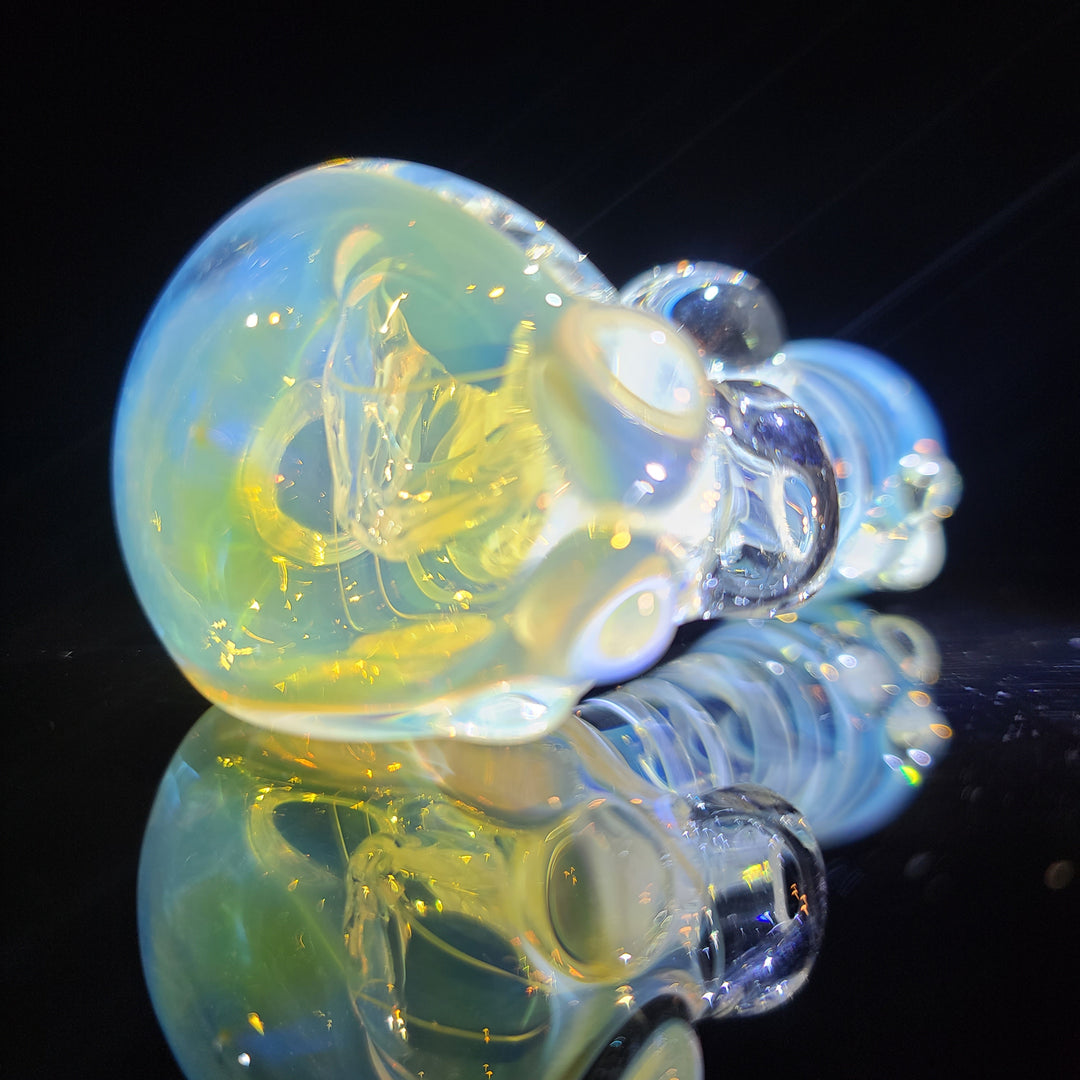 Super Marble'y Fumed Spoon Glass Pipe JHP Glass   
