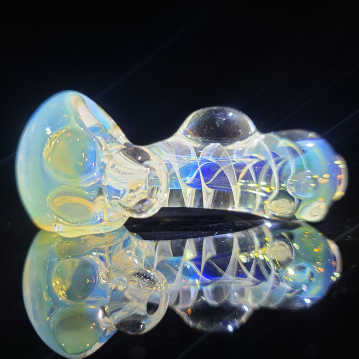 Super Marble'y Fumed Spoon Glass Pipe JHP Glass   