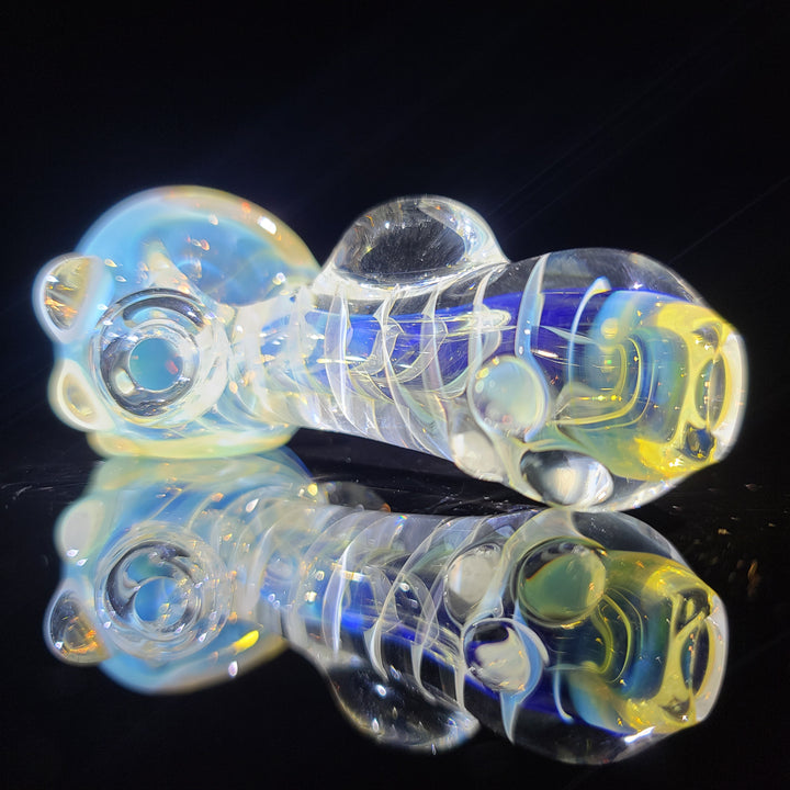 Super Marble'y Fumed Spoon Glass Pipe JHP Glass   