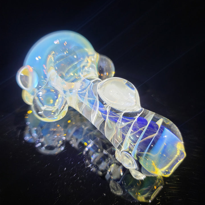 Super Marble'y Fumed Spoon Glass Pipe JHP Glass   