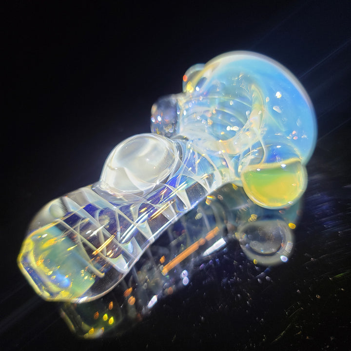 Super Marble'y Fumed Spoon Glass Pipe JHP Glass   