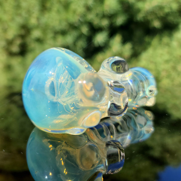 Super Marble'y Fumed Spoon Glass Pipe JHP Glass   
