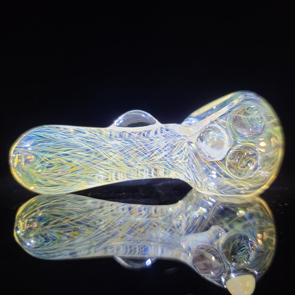 Pocket Marble and Fume Spoon Glass Pipe JHP Glass   