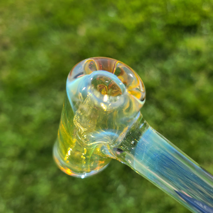 Silver Fumed Hash Hammer Glass Pipe KOP Glass   