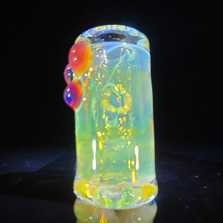 Silver Fumed Hash Hammer Glass Pipe KOP Glass   