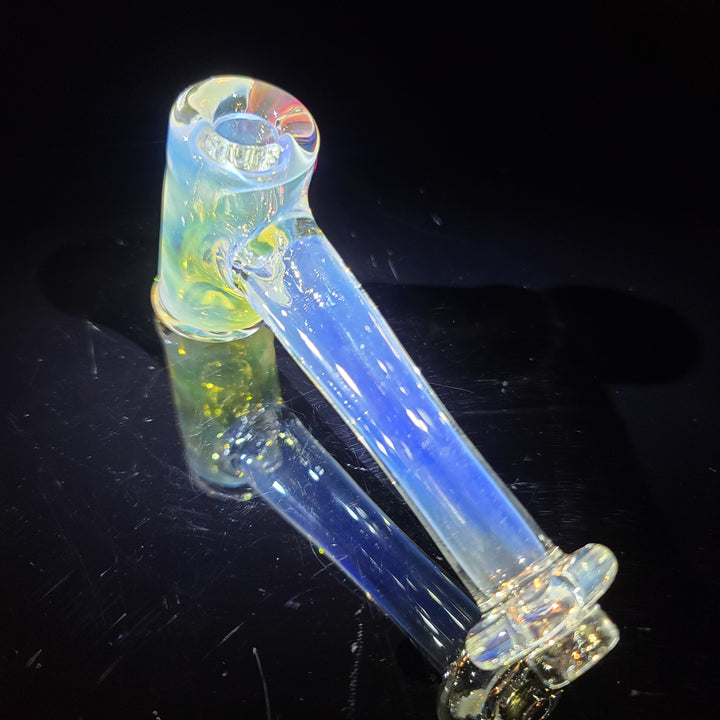 Silver Fumed Hash Hammer Glass Pipe KOP Glass   